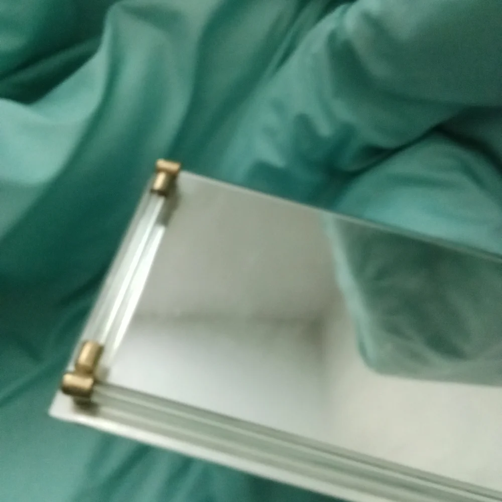 Mirrored vanity tray